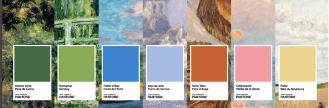 L’Eure célèbre les 150 ans de l’impressionisme avec Pantone